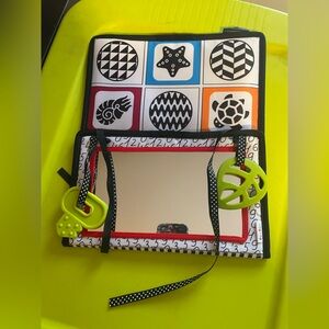 Colorful Baby Activity Book with Mirror